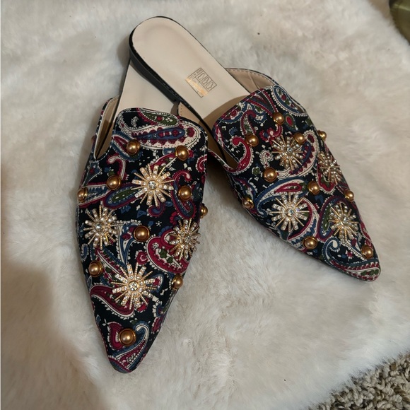 Pointed toe flat mules - Picture 5 of 6